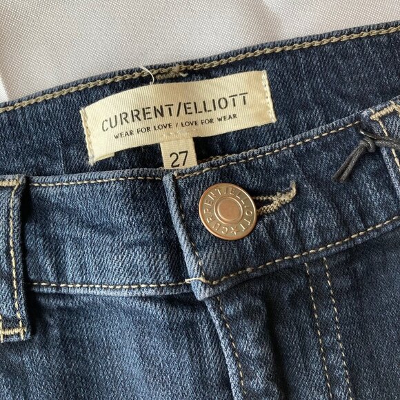 Current/Elliott The Promenade Bootcut Jeans Women's 27 Eclipse NWT - Picture 5 of 9